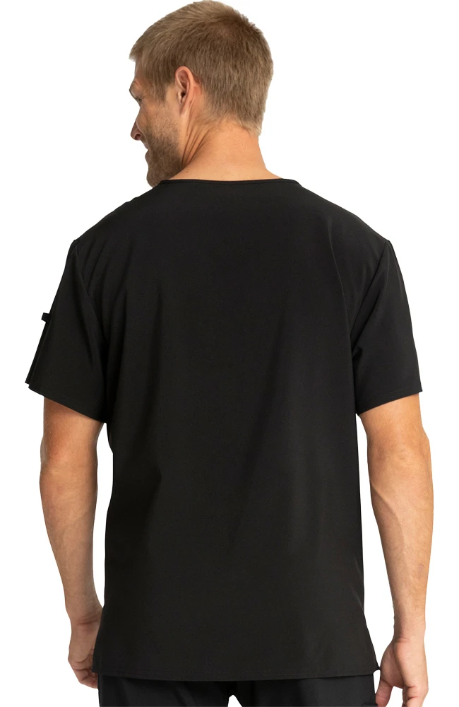 Clearance Men's Jungle Nights Print Scrub Top Cherokee Clearance Men's Jungle Nights Print Scrub Top -Medical Clothing Store 2 ck tf708 printclearance 650 1