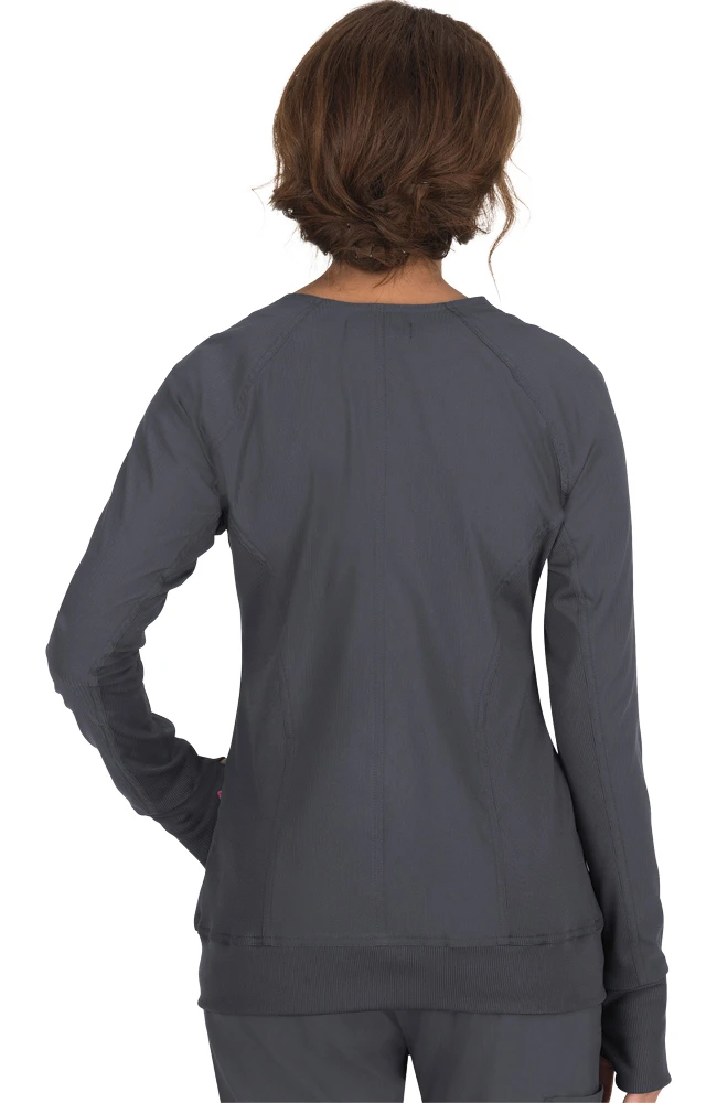 Women's Clarity Zip Front Solid Scrub Jacket Women's Clarity Zip Front Solid Scrub Jacket -Medical Clothing Store 2 ko 445 650