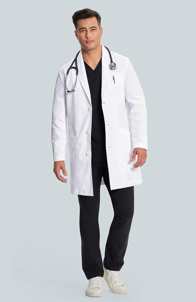 Men's Vert Lab Coat Men's Vert Lab Coat -Medical Clothing Store 2 md el21804 650