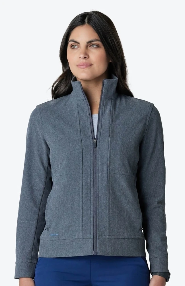 Women's Quantum 5-Pocket Full-Zip Jacket Women's Quantum 5-Pocket Full-Zip Jacket -Medical Clothing Store 2 md sj11935 650