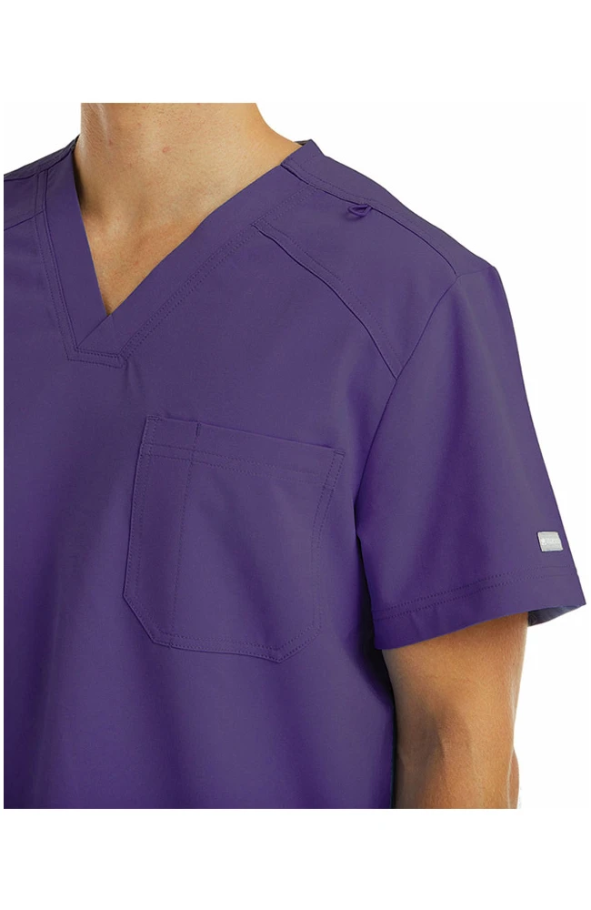 Clearance Men's Chest Pocket V-Neck Scrub Top Clearance Men's Chest Pocket V-Neck Scrub Top -Medical Clothing Store 2 mv 5801 clearance 650