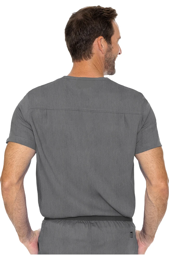 Men's Cadence Solid Scrub Top & Bowen Jogger Scrub Pant Set Men's Cadence Solid Scrub Top & Bowen Jogger Scrub Pant Set -Medical Clothing Store 2 pe 6set 650