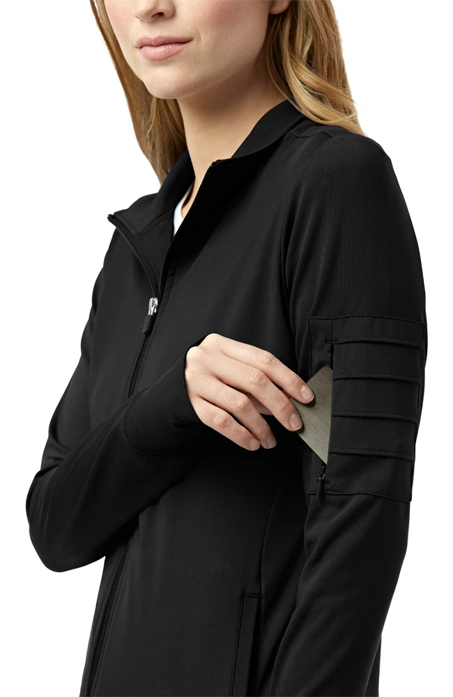Women's Solid Scrub Jacket Women's Solid Scrub Jacket -Medical Clothing Store 2 wk 8199 650