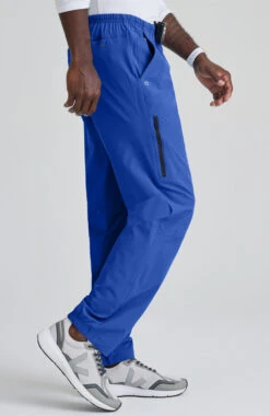 Clearance Men's Elastic Waist Athletic Jogger Scrub Pant 2 Clearance Men's Elastic Waist Athletic Jogger Scrub Pant -Medical Clothing Store 3 bc 0217 clearance 650