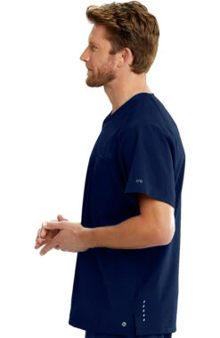 Clearance Men's Vortex Solid Scrub Top -Medical Clothing Store 3 bc bot040 clearance 650