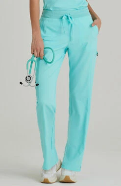 Women's Kim Colorblock Scrub Pant -Medical Clothing Store 3 bc grs500 650