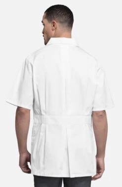 Cherokee Men's Med-Man Zip Front 32" Lab Coat -Medical Clothing Store 3 ck 1373 650
