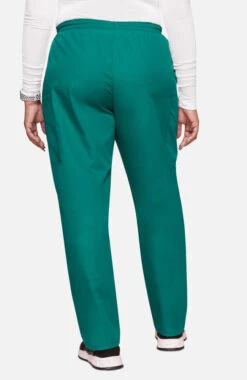 Women's V-Neck Solid Scrub Top & Elastic Waistband Cargo Scrub -Medical Clothing Store 3 ck 38set 650