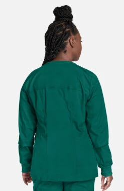 Women's Warm Up Solid Scrub Jacket -Medical Clothing Store 3 ck 4315 650