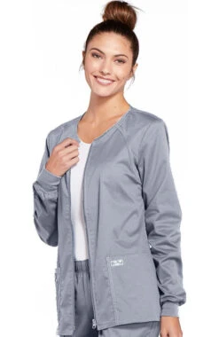 Clearance Women's Warm Up Solid Scrub Jacket -Medical Clothing Store 3 ck 4315 clearance 650