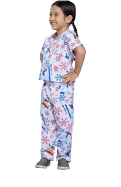 Cherokee Clearance Unisex Kids Bumble Rumble Print Scrub Set -Medical Clothing Store 3 ck 6620c printclearance 650 2