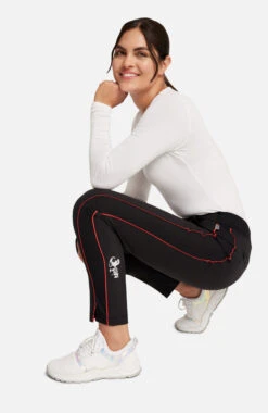 Cherokee Women's Peanuts Mid Rise Pull-On Scrub Pant -Medical Clothing Store 3 ck ck061a 650