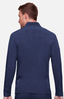 Cherokee Men's Zip Front Solid Scrub Jacket -Medical Clothing Store 3 ck ck332a 650