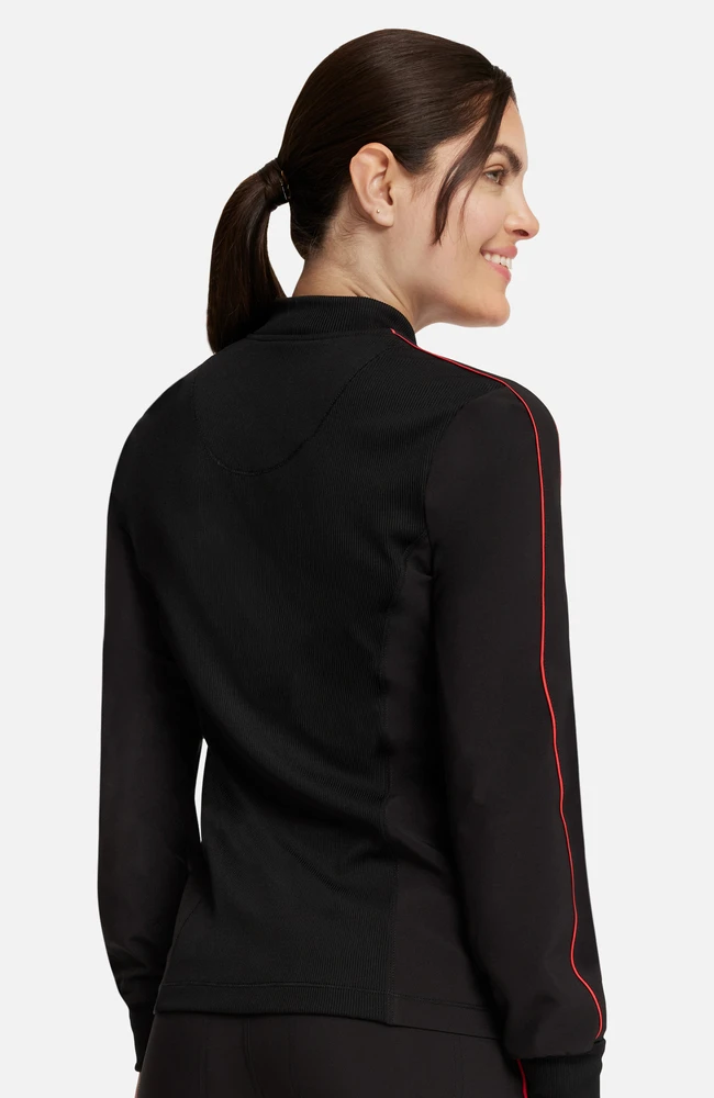 Women's Peanuts Zip Front Jacket Cherokee Women's Peanuts Zip Front Jacket -Medical Clothing Store 3 ck ck361a 650