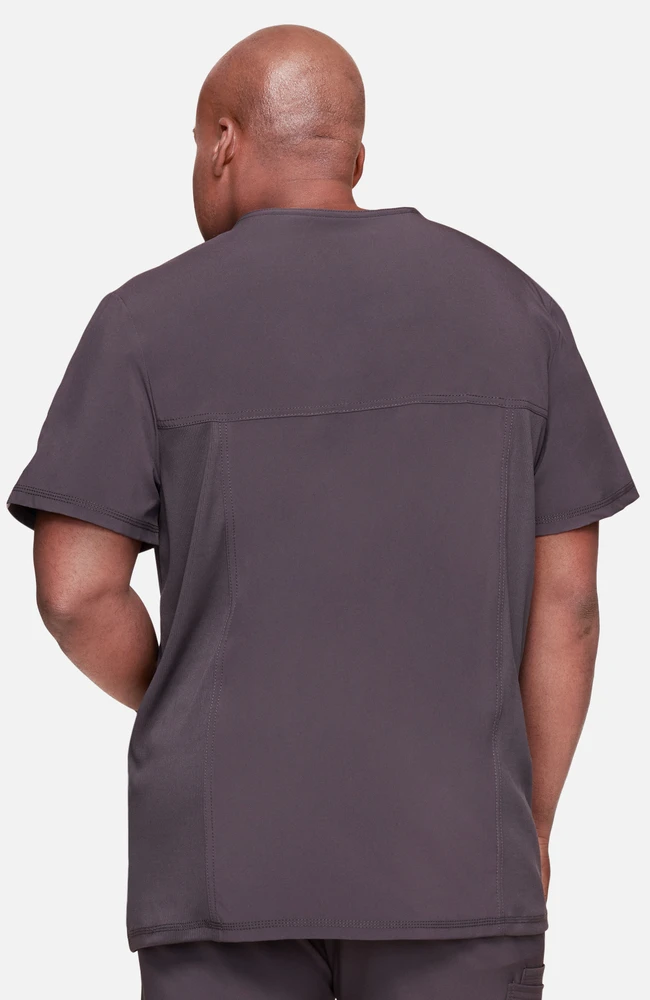 Men's V-Neck Solid Scrub Top Cherokee Men's V-Neck Solid Scrub Top -Medical Clothing Store 3 ck ck900a 650