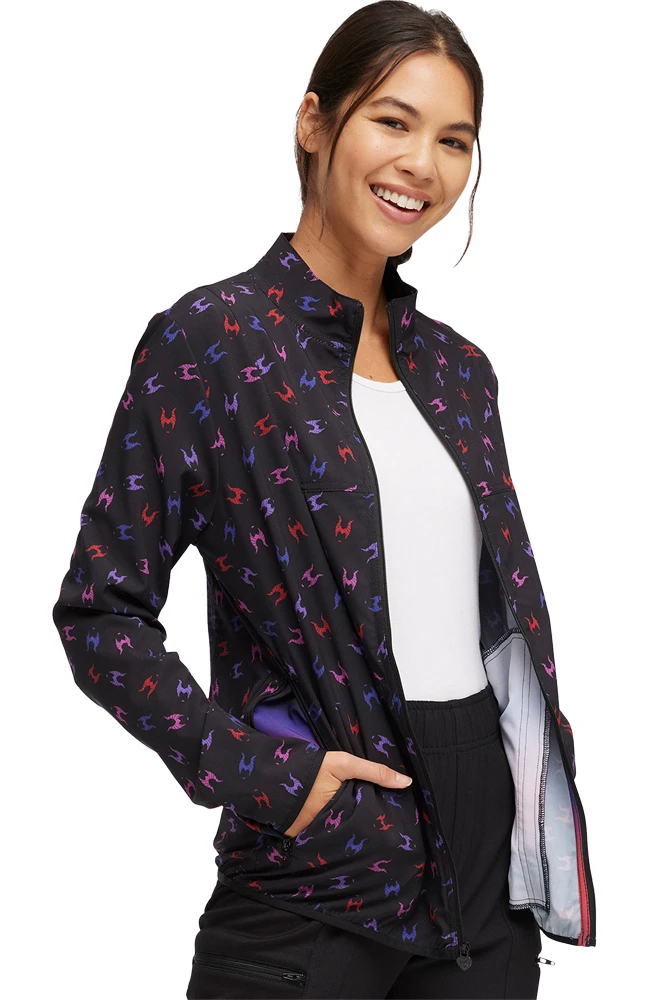 Clearance Women's Packable I Run This Castle Print Jacket Clearance Women's Packable I Run This Castle Print Jacket -Medical Clothing Store 3 ck hs331 printclearance 650
