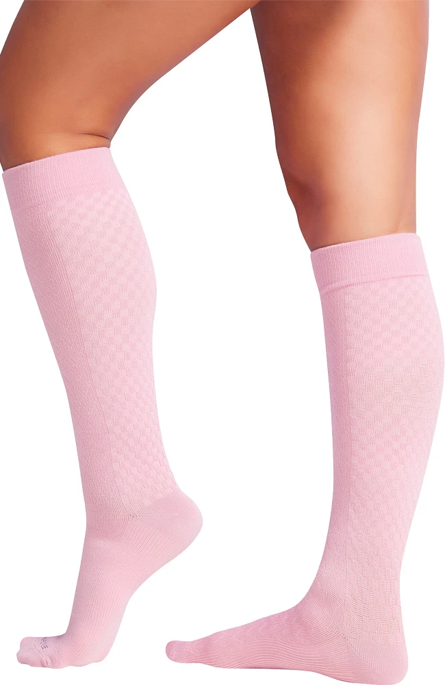 Women's True Support 10-15 mmHg Wide Calf Compression Sock Cherokee Women's True Support 10-15 MmHg Wide Calf Compression Sock -Medical Clothing Store 3 ck trusupw 650