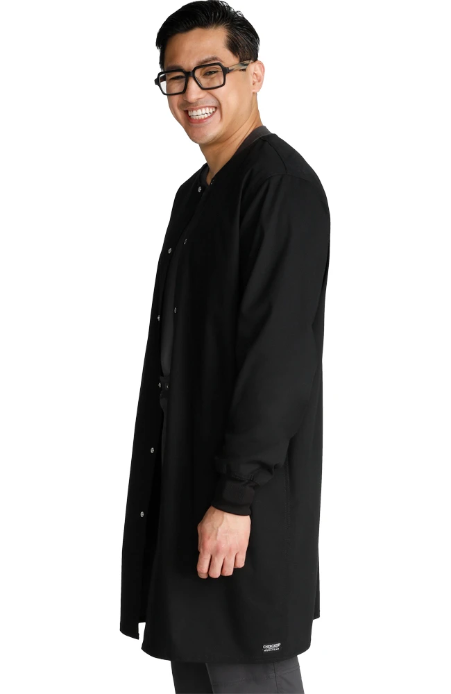 Unisex 40" Snap Front Lab Coat Unisex 40" Snap Front Lab Coat -Medical Clothing Store 3 ck ww361 650