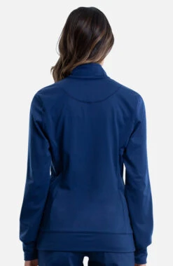 Women's Knit Solid Scrub Jacket 2 Women's Knit Solid Scrub Jacket -Medical Clothing Store 3 ck ww371 650