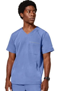 Men's Steven V-Neck Scrub Top -Medical Clothing Store 3 hh 2382 650