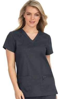 Clearance Women's Alessa Solid Scrub Top 2 Clearance Women's Alessa Solid Scrub Top -Medical Clothing Store 3 ko 1000 clearance 650