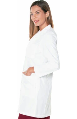 Women's 3-Pocket Poplin 38" Lab Coat -Medical Clothing Store 3 ln 3155 650