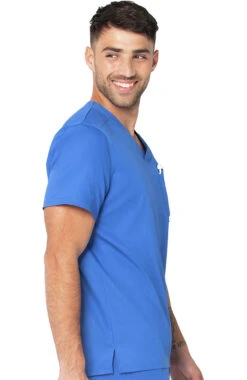 Clearance Men's Tuckable Solid Scrub Top -Medical Clothing Store 3 ln 9137ah clearance 650