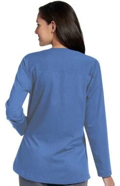 Clearance Women's Button Front Scrub Jacket -Medical Clothing Store 3 ln 9871 clearance 650