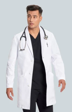 Men's Vert Lab Coat 2 Men's Vert Lab Coat -Medical Clothing Store 3 md el21804 650