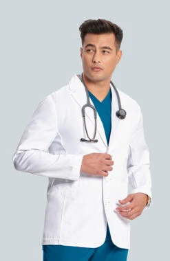 Men's Fleming Lab Coat -Medical Clothing Store 3 md el21934 650
