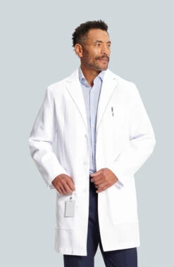 Men's M3 Laennec Classic Fit 40" Lab Coat -Medical Clothing Store 3 md lmm3lc 650