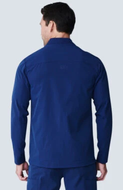 Men's Kinetic Bomber Solid Scrub Jacket -Medical Clothing Store 3 md sj21832 650