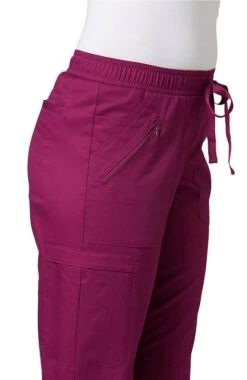 Clearance Women's COOLMAX Elastic Waistband Cargo Scrub Pant -Medical Clothing Store 3 mv 7308 clearance 650