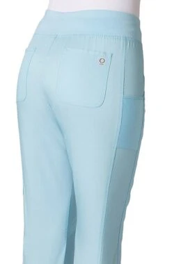 Clearance Women's COOLMAX Knit Waistband Pure Yoga Scrub Pant -Medical Clothing Store 3 mv 7338 clearance 650