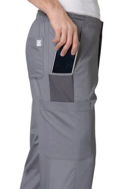 Clearance Men's COOLMAX Half-Elastic Drawstring Waist Cargo Scrub Pant -Medical Clothing Store 3 mv 8308 clearance 650