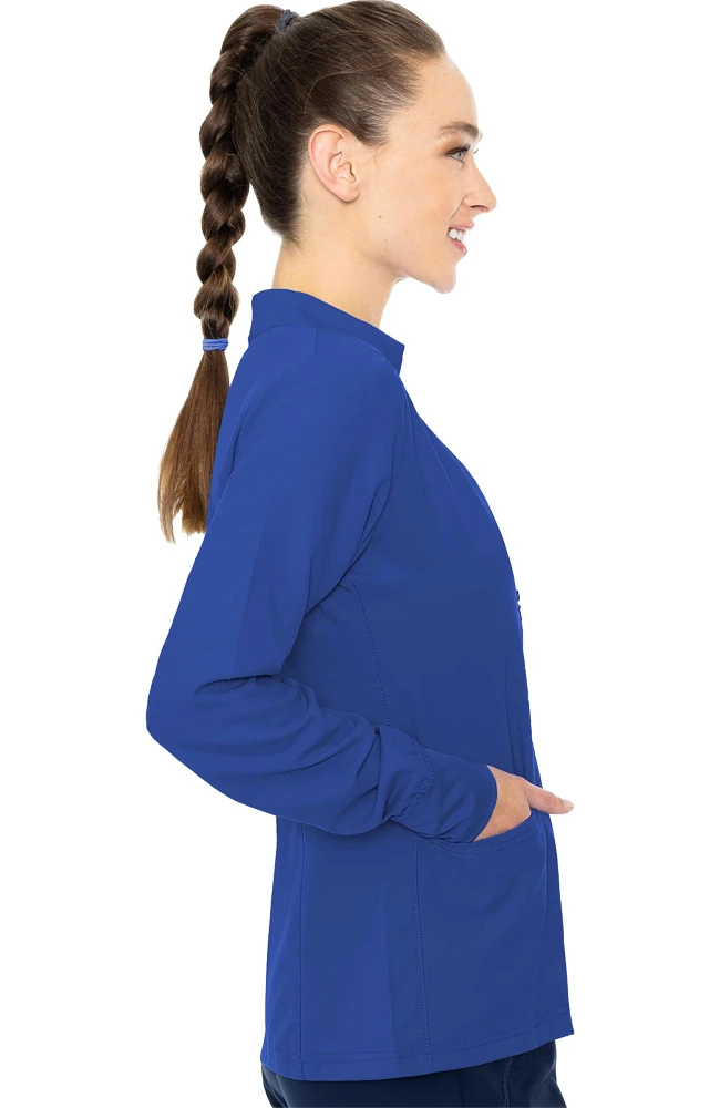 Women's Warm Up Solid Scrub Jacket Women's Warm Up Solid Scrub Jacket -Medical Clothing Store 3 pe 2660 650