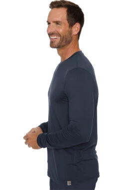 Men's Long Sleeve Stretch Underscrub T-Shirt -Medical Clothing Store 3 pe 8571 650