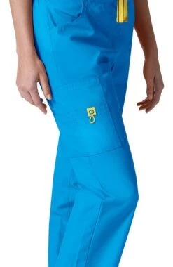 Clearance Women's Drawstring Elastic Waist Cargo Scrub Pant -Medical Clothing Store 3 wk 5066 clearance 650