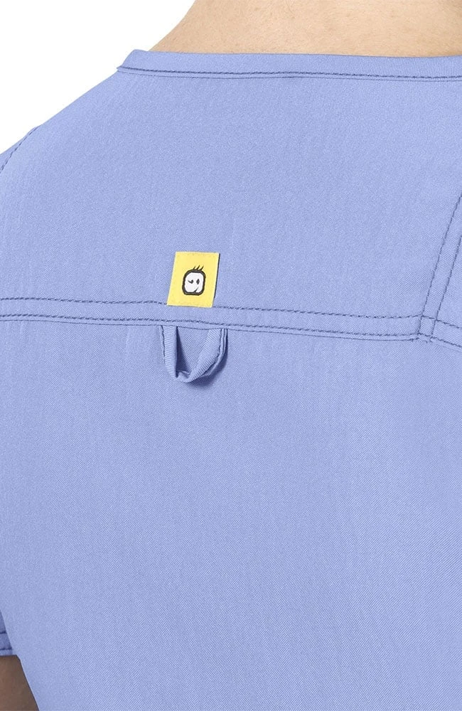 Clearance Women's Sporty V-Neck Solid Scrub Top Clearance Women's Sporty V-Neck Solid Scrub Top -Medical Clothing Store 3 wk 6214 clearance 650