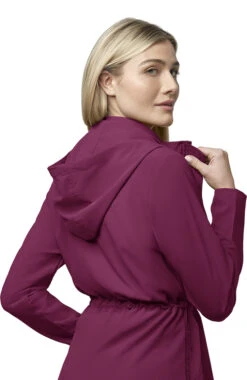 Women's Convertible Hood Jacket 2 Women's Convertible Hood Jacket -Medical Clothing Store 3 wk 8134 650