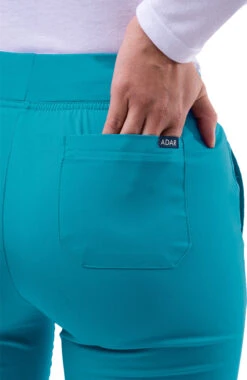 Clearance Women's Elastic Waistband Skinny Scrub Pant -Medical Clothing Store 4 adr p7102 clearance 650