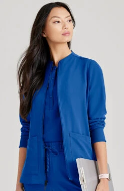 Barco Unify Women's Warm Up Scrub Jacket -Medical Clothing Store 4 bc buw884 650