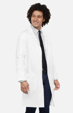Cherokee Unisex With Side Slit Openings 40" Lab Coat 3 Cherokee Unisex With Side Slit Openings 40" Lab Coat -Medical Clothing Store 4 ck 1446 650