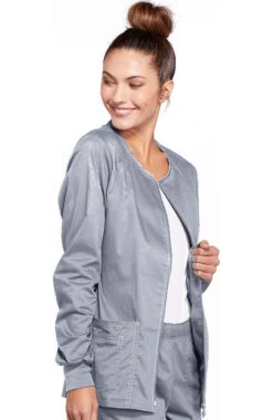 Clearance Women's Warm Up Solid Scrub Jacket -Medical Clothing Store 4 ck 4315 clearance 650