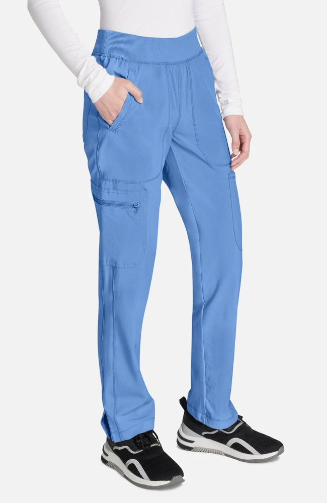 Women's Mid Rise Tapered Leg Pull-On Scrub Pant Cherokee Women's Mid Rise Tapered Leg Pull-On Scrub Pant -Medical Clothing Store 4 ck ck065a 650