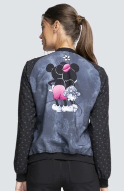 Cherokee Clearance Women's Don't Look Back Print Scrub Jacket -Medical Clothing Store 4 ck ck324 printclearance 650