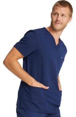 Cherokee Clearance Men's V-Neck Scrub Top -Medical Clothing Store 4 ck ck888a clearance 650