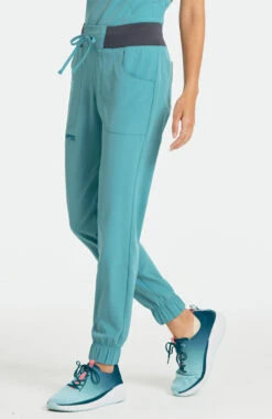 Women's Low Rise Jogger Scrub Pant -Medical Clothing Store 4 ck hs031 650