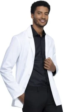 Men's 32" Consultation Lab Coat -Medical Clothing Store 4 ck ww400ab 650