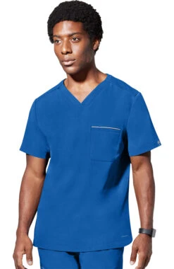Men's Spencer V-Neck Scrub Top 3 Men's Spencer V-Neck Scrub Top -Medical Clothing Store 4 hh 2381 650